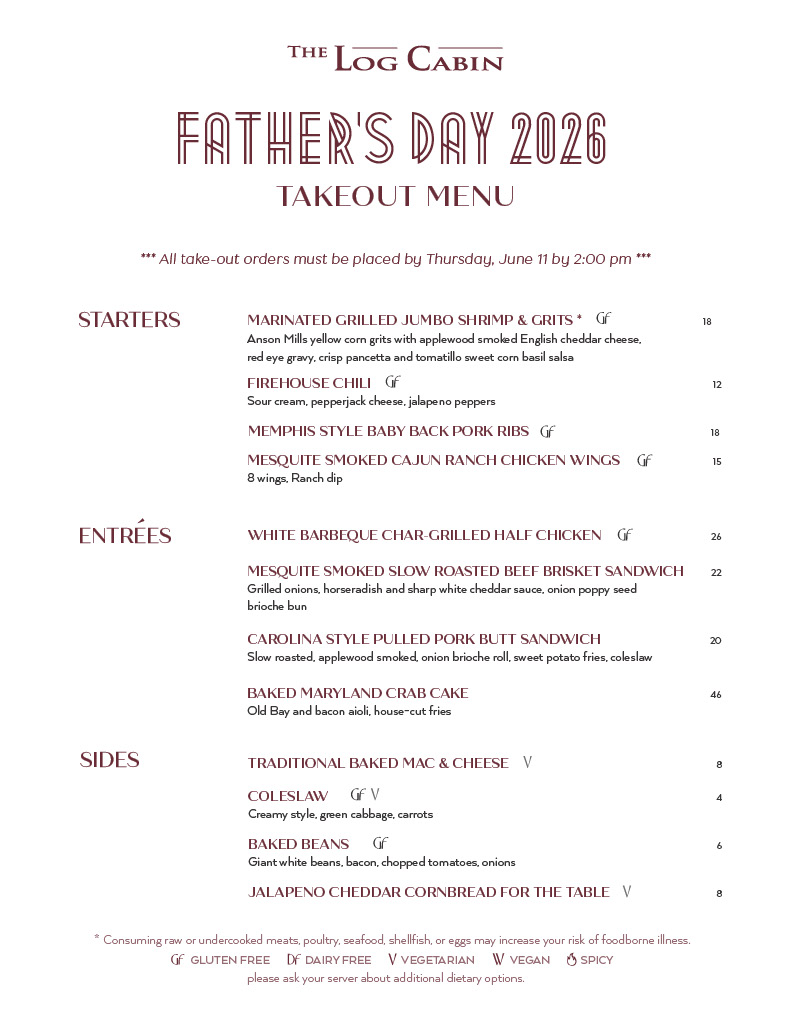 Fathers Day Takeout